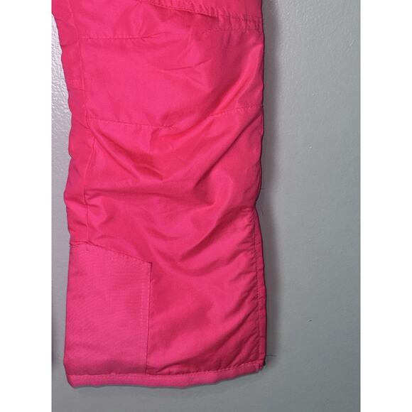 Attic Quest Insulated Snow Pants Girls Hit Pink Size 7/8 - Picture 3 of 6